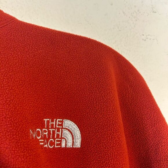 The north face mens windfall fleece jacket red large full zip Layer Outdoors - Picture 9 of 13